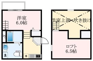 アイリス南余部の物件間取画像